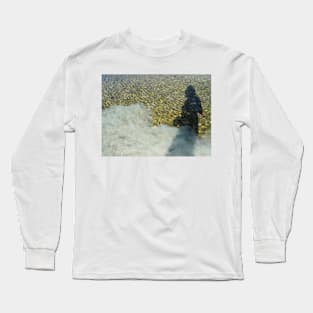 Self-portrait in Seawater and Clay Long Sleeve T-Shirt